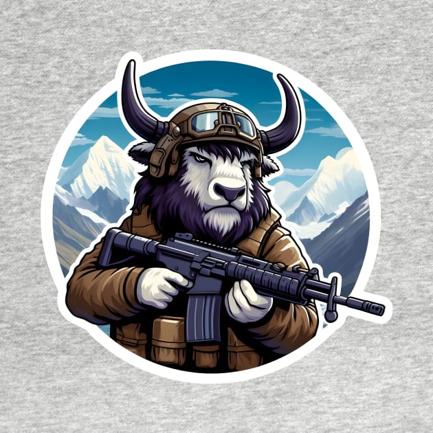 Tactical Yak by Rawlifegraphic